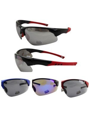  Wholesale Sports Sunglasses (With Nose Grip)  - Assorted Colours 