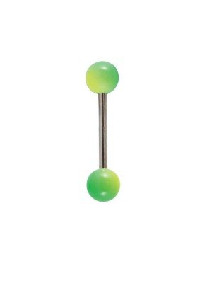 Acrylic Sherbet Straight Barbell - Ombre Design 