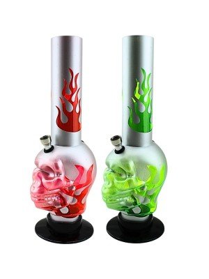 Acrylic Waterpipe - Assorted Designs (12.5 Inch)
