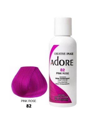 Wholesale Adore Semi-Permanent Hair Dye- Pink Rose (82) 