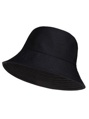 Adults Reversible Bucket Hat - Black 