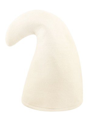 Adults White Gnome Hat