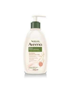 Wholesale Aveeno Daily Moisturising Yoghurt Body Cream- Apricot & Honey Scented (300ml)