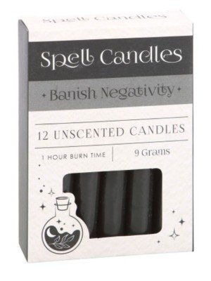 Banish Negativity Spell Candles (Pack of 12)