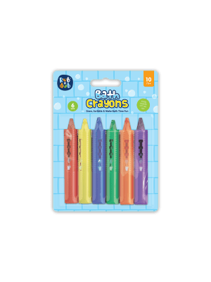 Rub a Dub Washable Bath Crayons (Pack of 6)