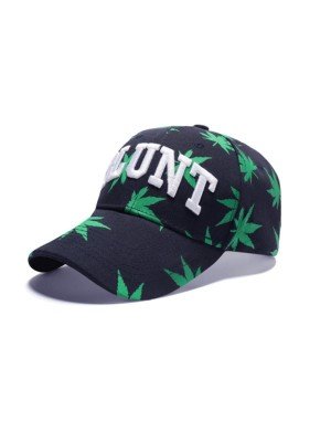 Blunt leaf baseball cap