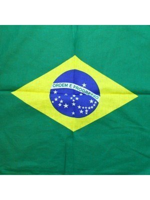 Wholesale Brazil Flag Print Bandanas