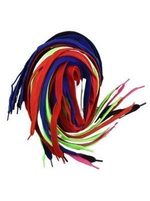 Bright Coloured Shoelaces - Assorted Colours 