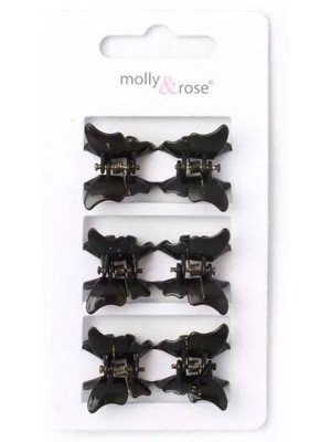 Butterfly Mini Clamps - Black(2cm)