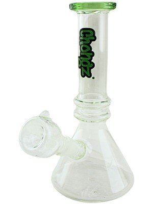 Chongz “The Gimp" Glass Waterpipe - Green (16 cm) 