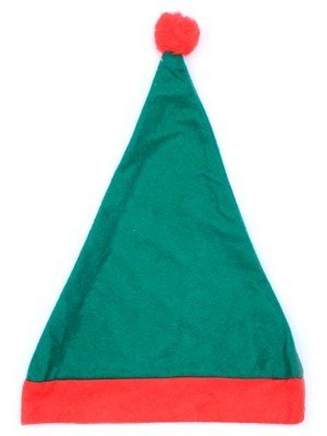 Christmas Elf Hat With Red Bobble Pompom*