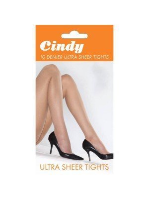 Cindy 10 Denier Ultra Sheer Tights - M