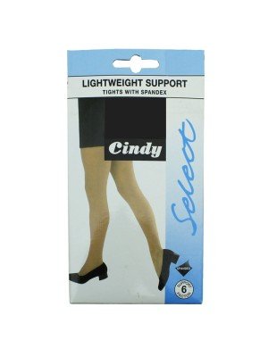 Cindy's Light Weight Support Tights - Barely Black (M) (1pp)