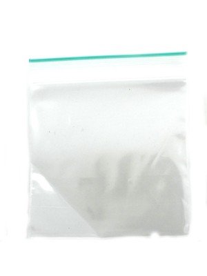 Wholesale Grip Seal Plain Green Strip Resealable Bags (70x70mm)