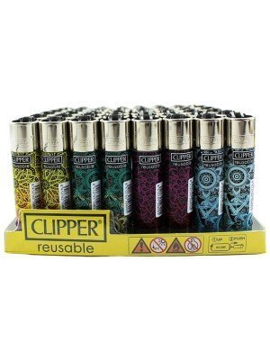 Clipper Reusable Lighters  - Assorted 