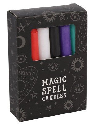 Mixed Magic Spell Candles - Pack of 12