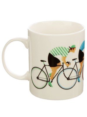 Cycle Works Bicycle Porcelain Mug 