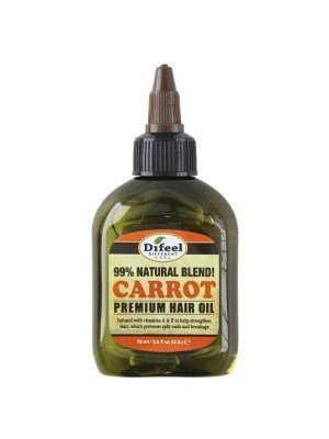 Difeel Premium Natural Hair Oil - Carrot Oil