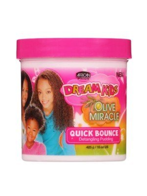 Wholesale African Pride Dream Kids Olive Quick Bounce Detangling Pudding-425g