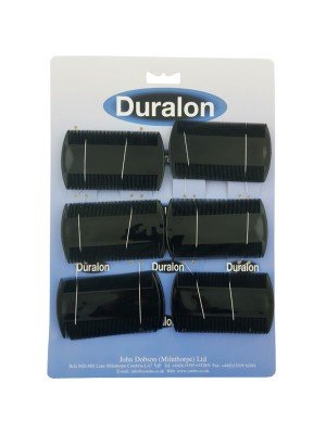 Duralon Head Lice & Knit Comb -  Black (9cm)