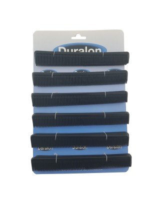 Duralon Pocket Combs -  Black (18cm)