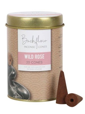 Elements Backflow Incense Cones - Wild Rose 