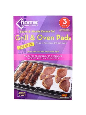 Fat Reducing Grill & Oven Pads (3pk)