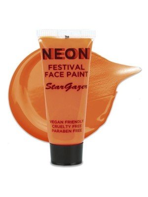 Wholesale Stargazer Festival Face Paint- Neon Orange