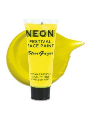 Wholesale Stargazer Festival Face Paint- Neon Yellow