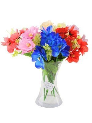Artificial Flowers - Assorted Colours 