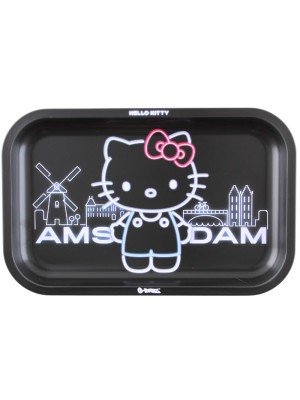 G-Rollz Hello Kitty Medium Metal Tray - Amsterdam Black 
