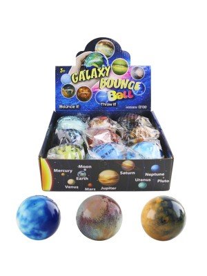 Wholesale Galaxy Bounce Balls - Assorted 