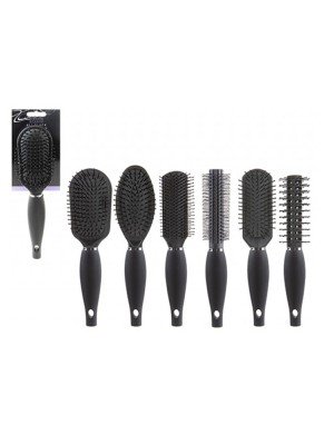Wholesale Glamour Studio Black Hair Brushes - Assorted Designs 