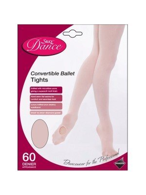 Silky's Convertible Ballet Tights - Theatrical Pink (Small)
