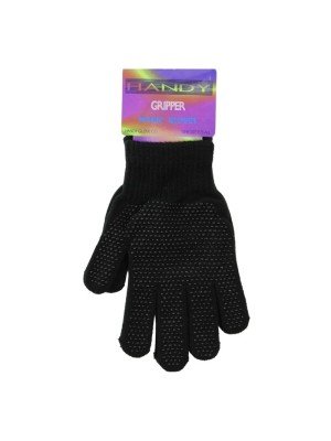 Wholesale Adults Magic Gripper Gloves - Black (One Size)