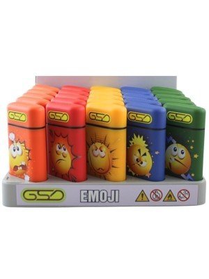 GSD Jet Flame Rubber Lighters - Emoji 