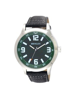 Wholesale Men's Henley Classic Stitched Watch- Tan/ Black