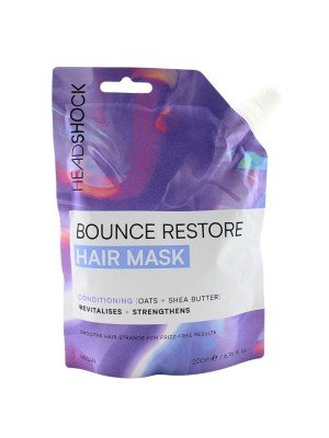 HeadShock Bounce Restore Conditioning Hair Mask -  Oats & Shea Butter (200ml)