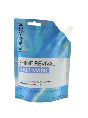HeadShock Shine Revival Softening Hair Mask - Avacado &  Vitamin E (200ml)