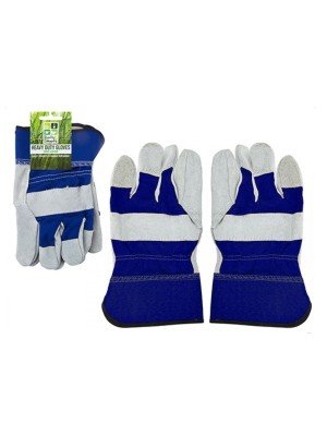 Heavy Duty Suede Leather Work Gloves 