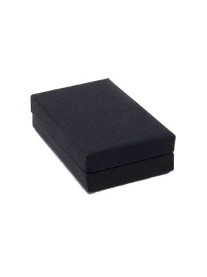 Wholesale Hinged Gift Box Black - 8x5x2.5cm