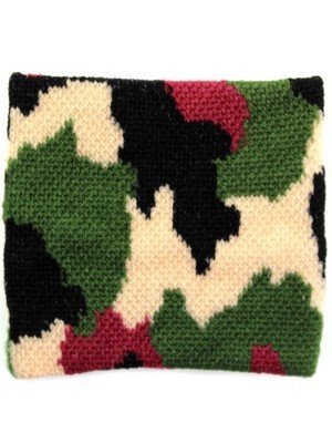 Wholesale Wrist Sweatbands - Army Camouflage Print