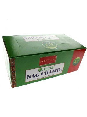 Nandita Nag Champa Original - Pure & Natural Incense Sticks 