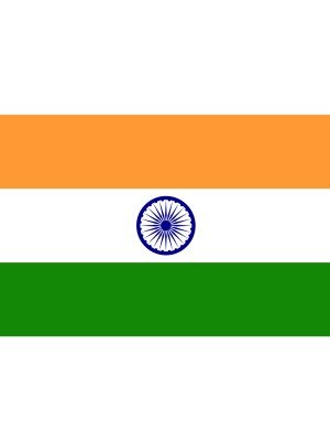 Indian Flag - 5ft x 3ft 