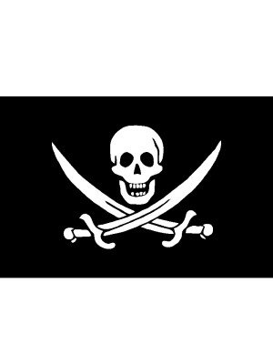 Jack Rackham Pirate Flag - 5ft x 3ft