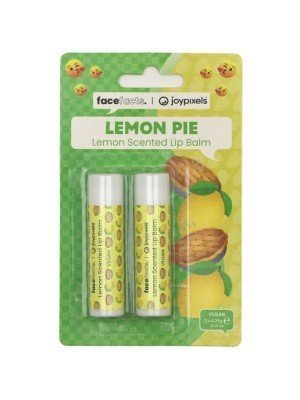 Wholesale Face Facts Joypixels Scented Lip Balm-Lemon Pie