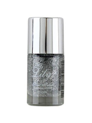 Lilyz Nail Polish - Silver Glitter 