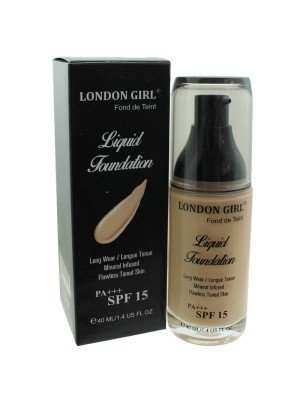 London Girl SPF15 Liquid Foundation - 01 Nude