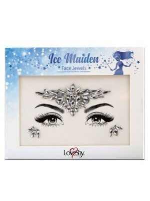 Wholesale Love Shy Festival Face Jewels - Ice Maiden