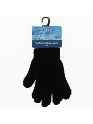 Children's Fresh Feel Magic Gloves - Black
